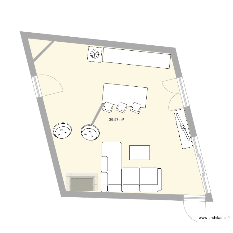 bouillargues salon. Plan de 0 pièce et 0 m2