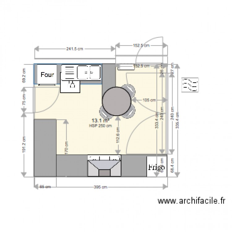 verdrin cuisine 7. Plan de 0 pièce et 0 m2