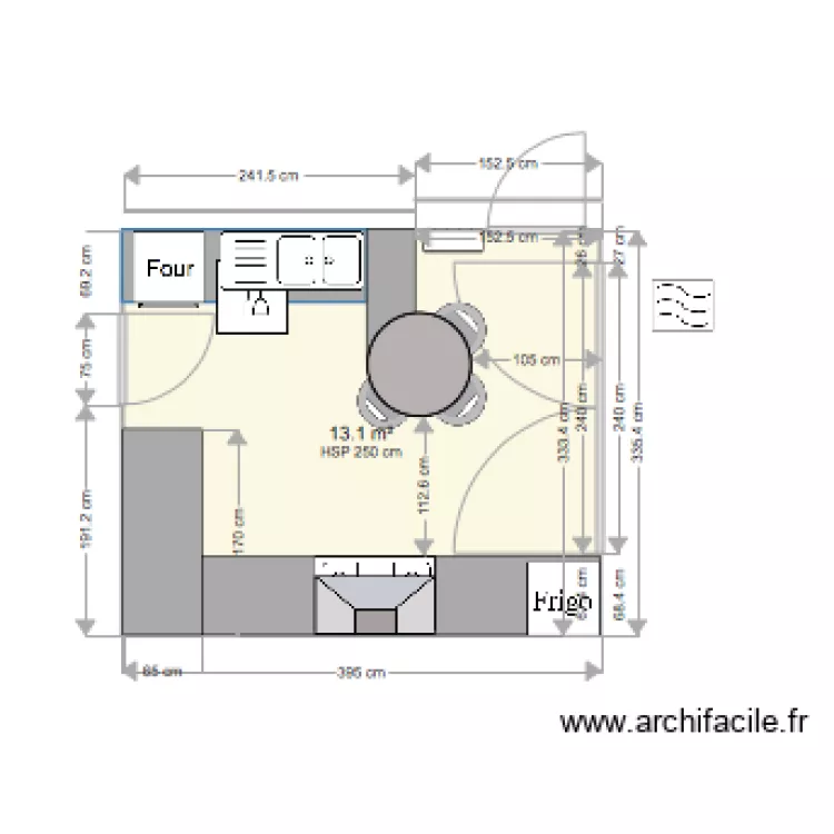 verdrin cuisine 7. Plan de 