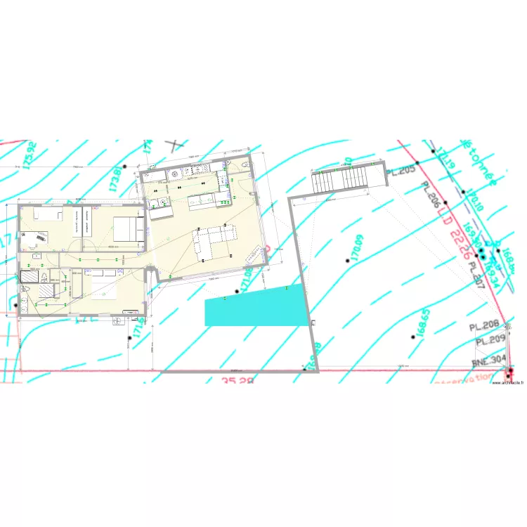 electriciteplomberietopo. Plan de 