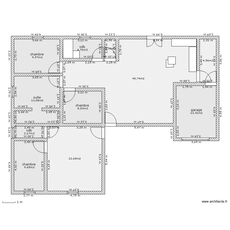 dave maison. Plan de 