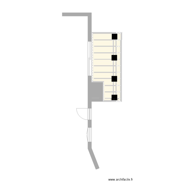 terrasse maison. Plan de 0 pièce et 0 m2