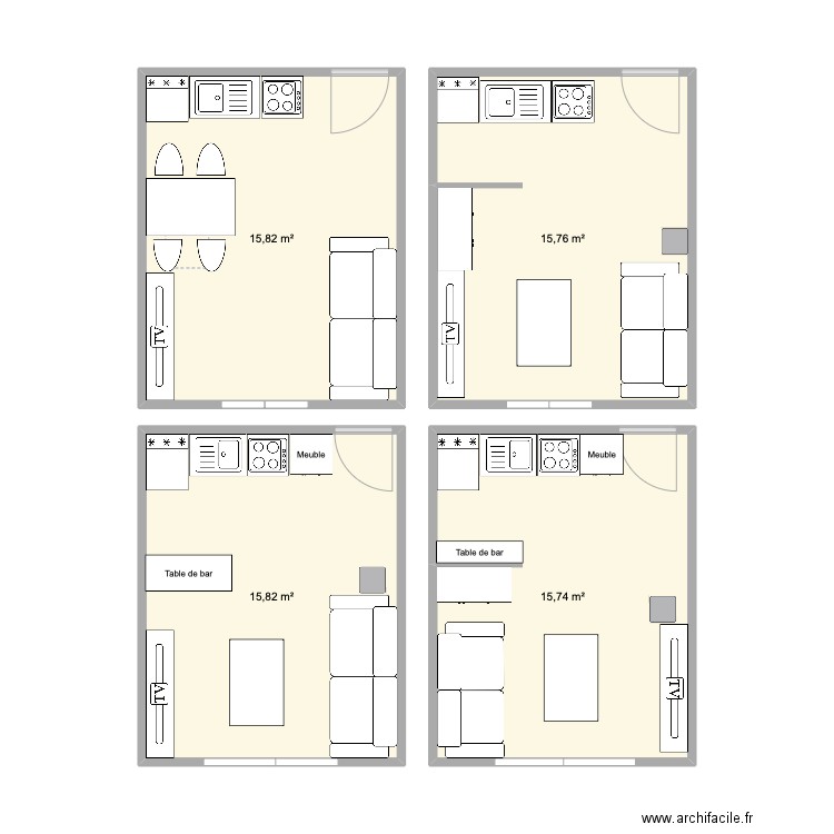 Plan 1. Plan de 0 pièce et 0 m2