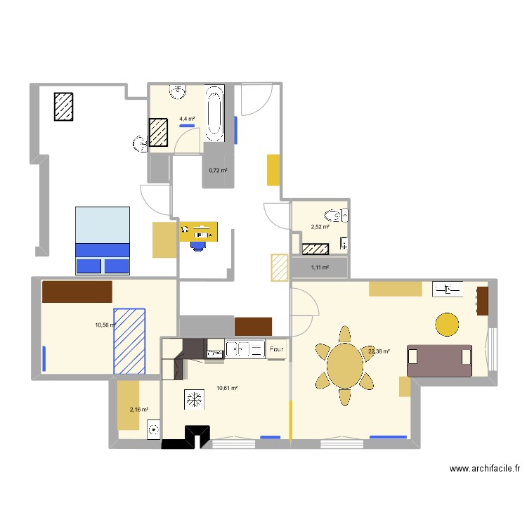 Lautre. Plan de 0 pièce et 0 m2