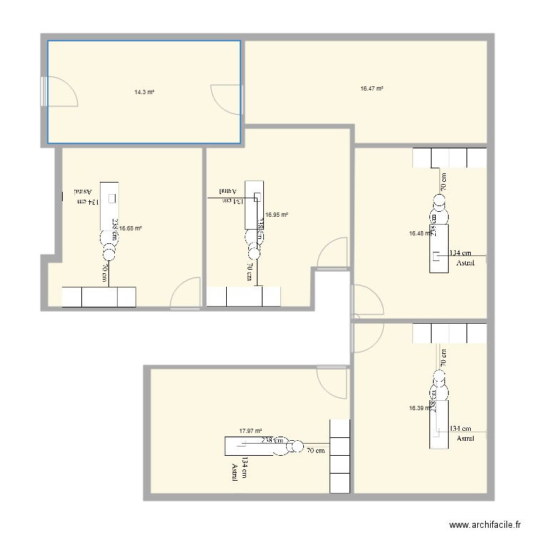 ZAGHDOUN  2 EXTENTION 4. Plan de 0 pièce et 0 m2