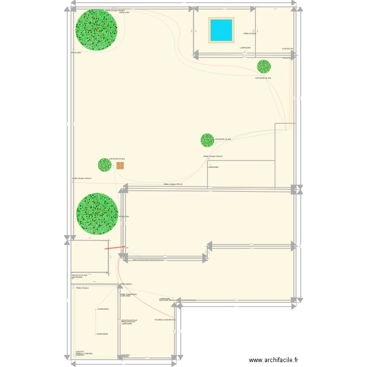 PLAN ELEC VERNAS. Plan de 0 pièce et 0 m2