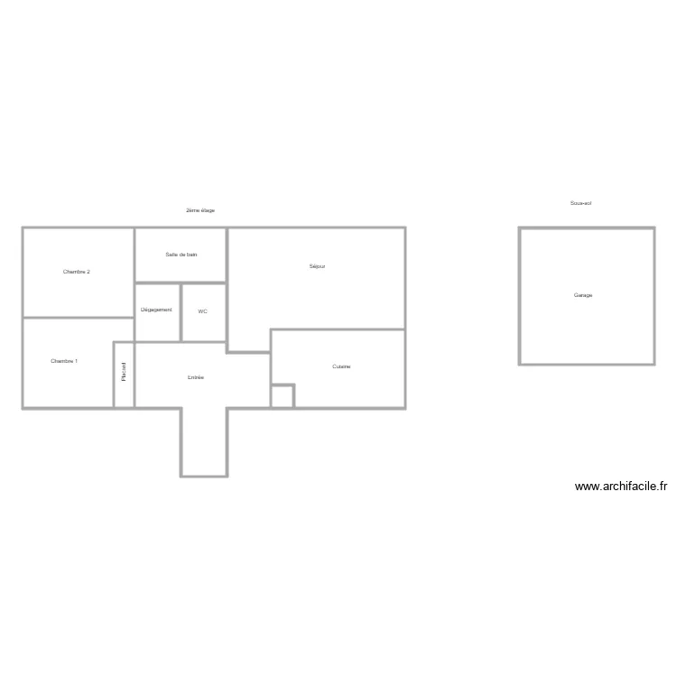 aubilly fevrier. Plan de 