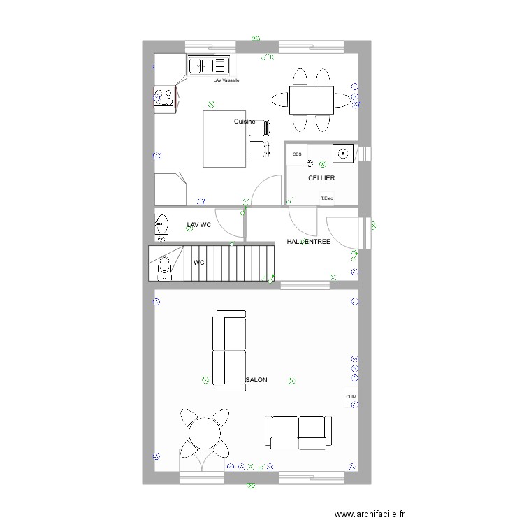 Frappart RDCH 11 11 2021. Plan de 0 pièce et 0 m2