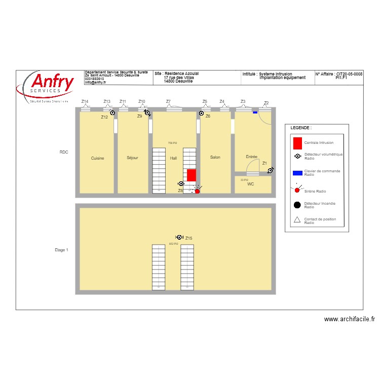 AZOULAI PLAN. Plan de 0 pièce et 0 m2