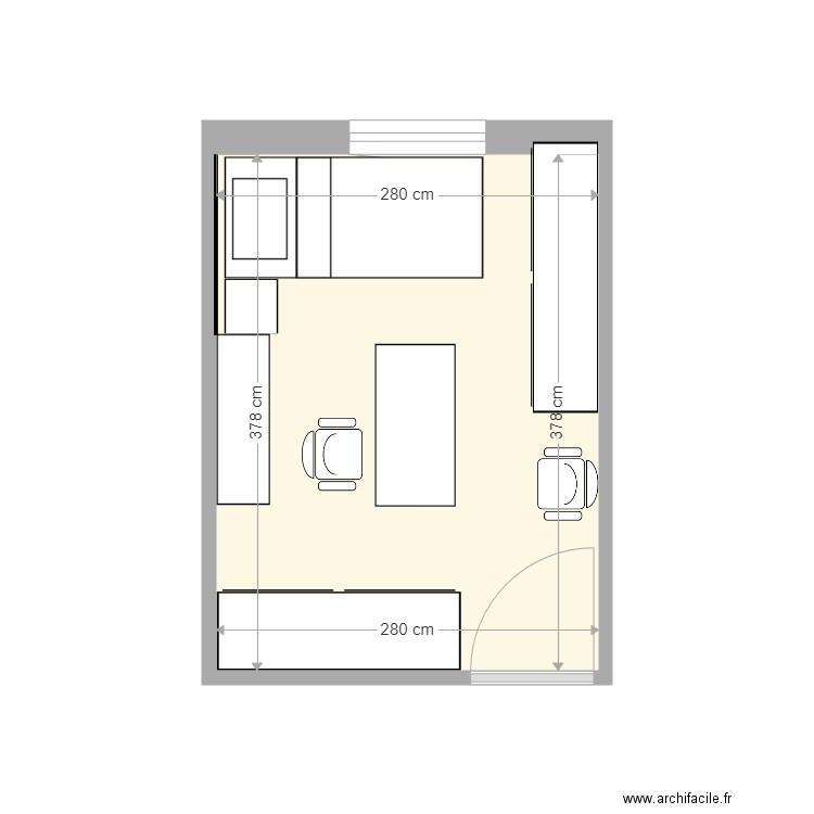 BUREAU G . Plan de 0 pièce et 0 m2