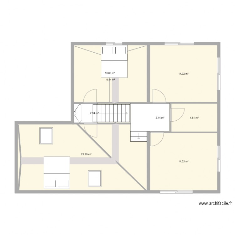 ARTUR 1er  escalier. Plan de 0 pièce et 0 m2