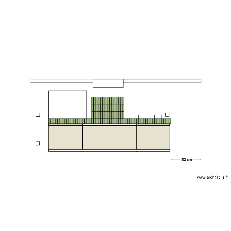 chez moi calepinage lume musk cuisine. Plan de 0 pièce et 0 m2