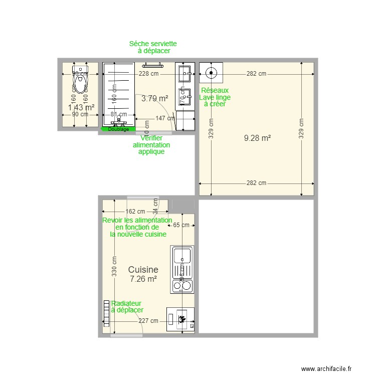 Saint Ellier. Plan de 0 pièce et 0 m2