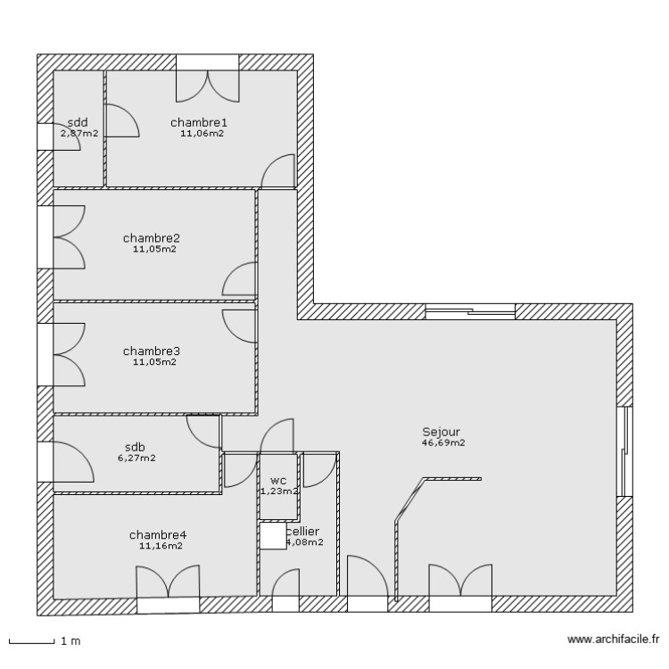 Plan. Plan de 0 pièce et 0 m2