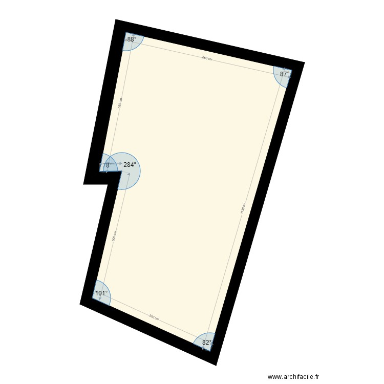 Evrard plan structure 3 avec angle. Plan de 0 pièce et 0 m2