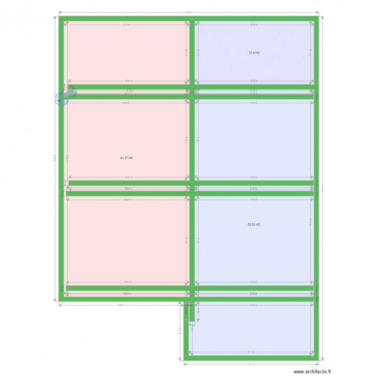 copertura u catagnu. Plan de 0 pièce et 0 m2