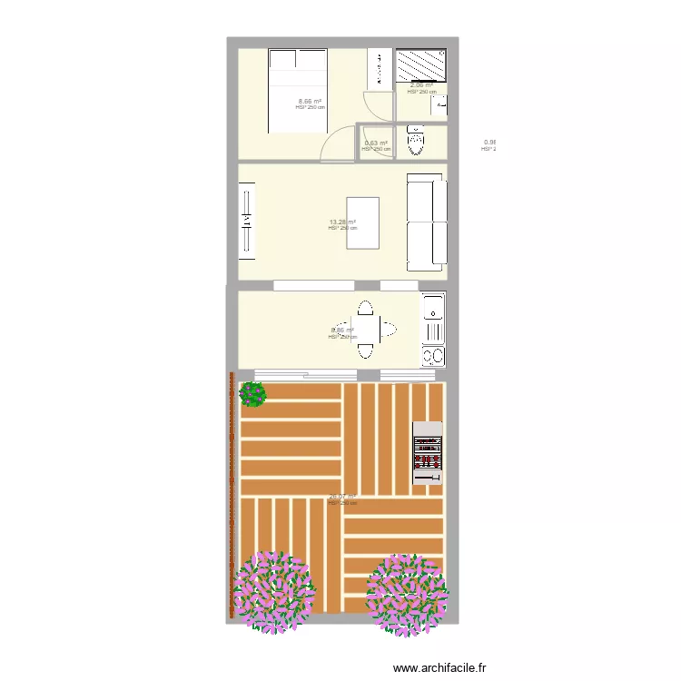 palavas. Plan de 