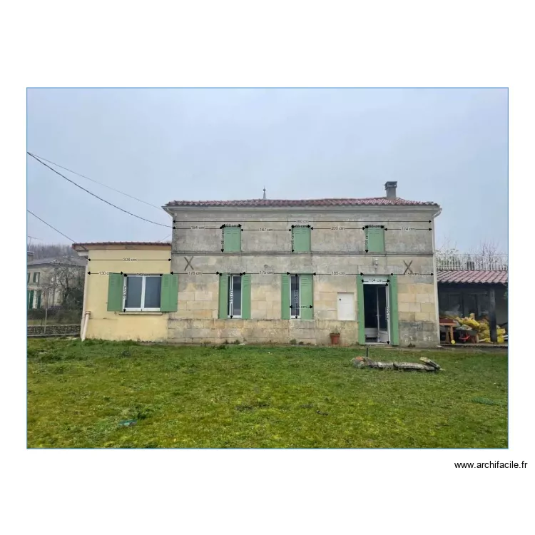 fa&ccedil;ade photo baboo. Plan de 