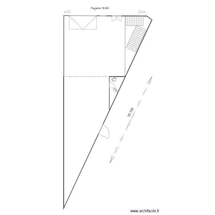 NauDretsHumans. Plan de 0 pièce et 0 m2