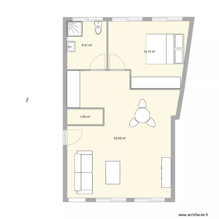 plan T2 Balata. Plan de 