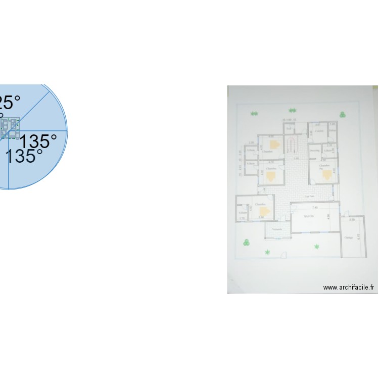 plan2. Plan de 17 pièces et 371 m2