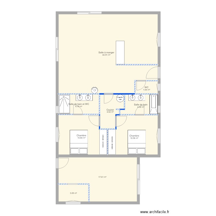 Elodie et Boris La Hume Existant 1. Plan de 0 pièce et 0 m2