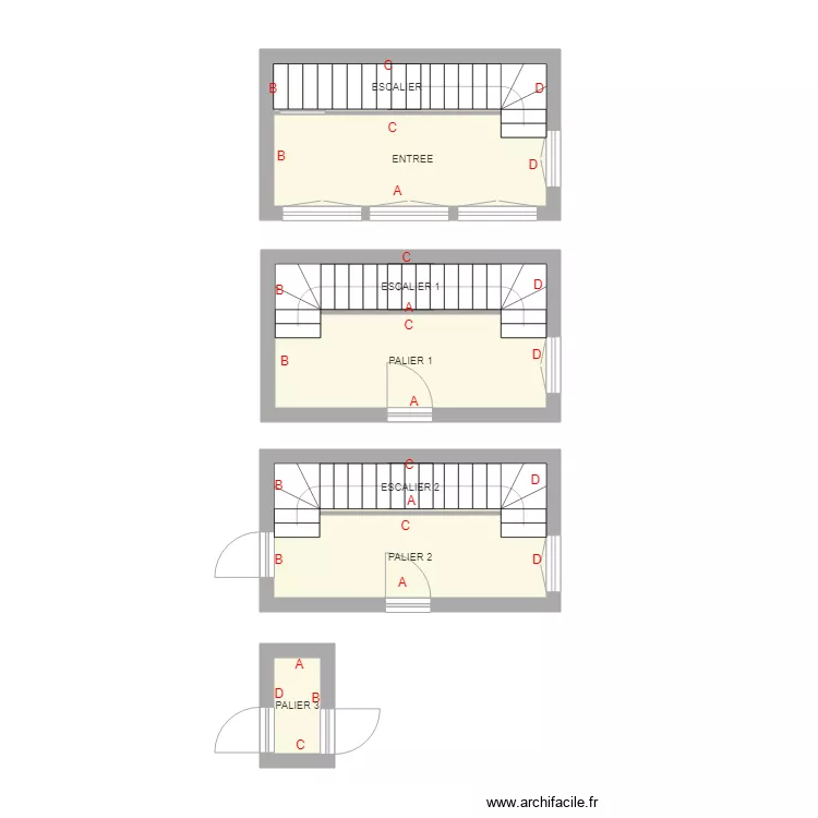 CLAPPIER COMMUNS BAT A. Plan de CLAPPIER COMMUNS BAT A. Plan de