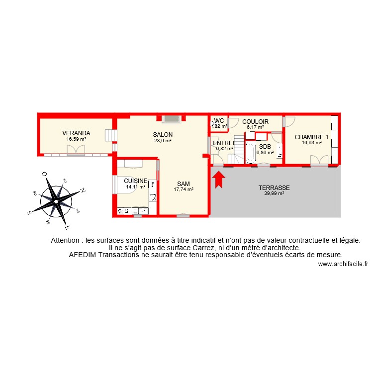 BI 7086 RDC EF. Plan de 0 pièce et 0 m2