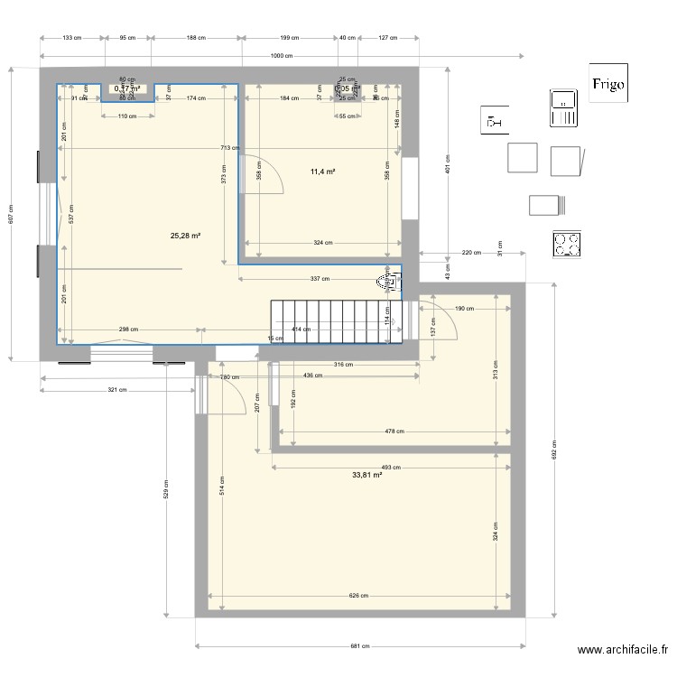 villa Lili plain pied. Plan de 0 pièce et 0 m2