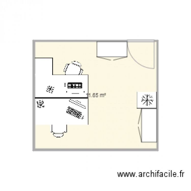 Bureau BS JPP. Plan de 0 pièce et 0 m2