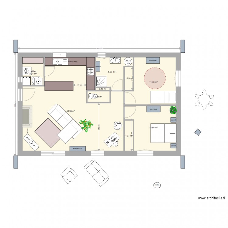 Projet Marjorie 4 Bois de Provence. Plan de 0 pièce et 0 m2