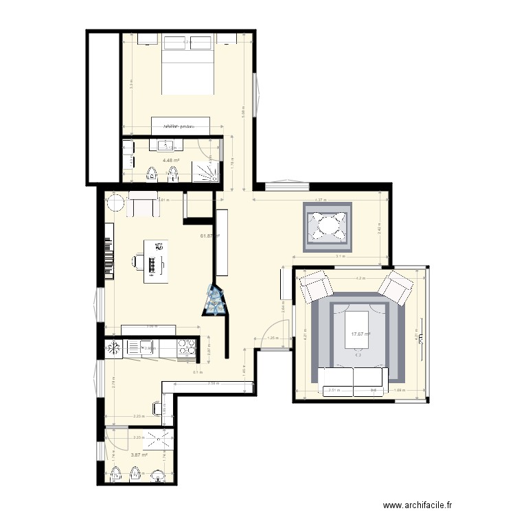 progetto 8. Plan de 0 pièce et 0 m2