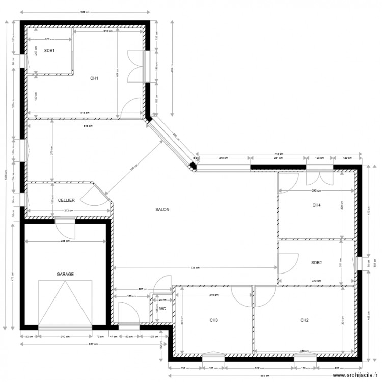 eric 2 MODIF. Plan de 0 pièce et 0 m2