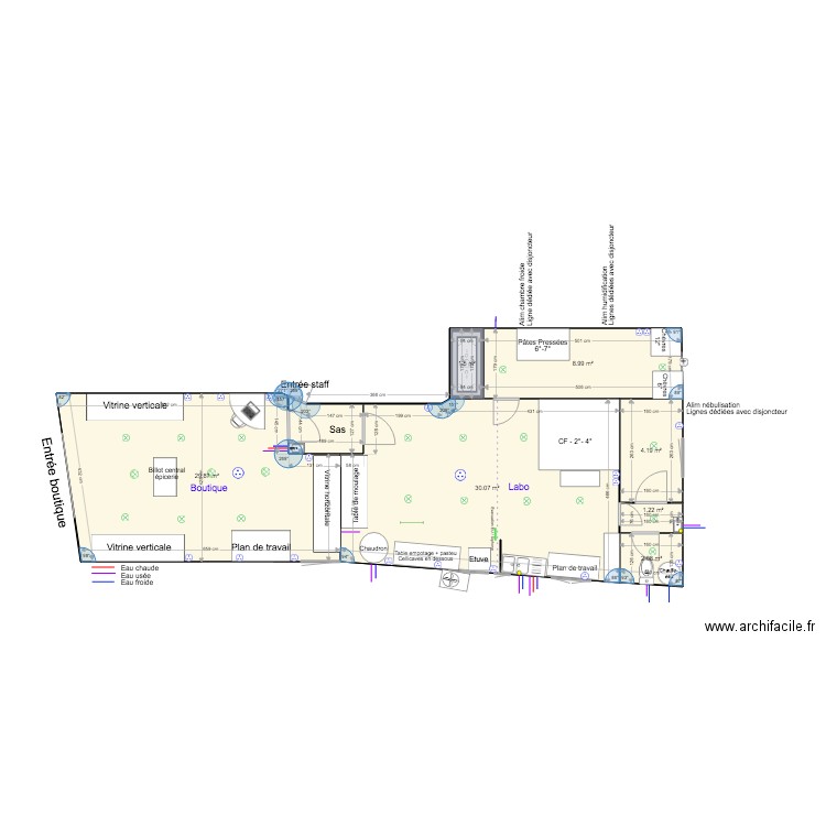 Plan piscine 9. Plan de 0 pièce et 0 m2