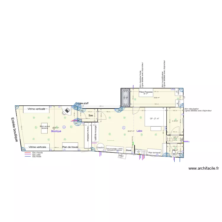Plan piscine 9. Plan de 