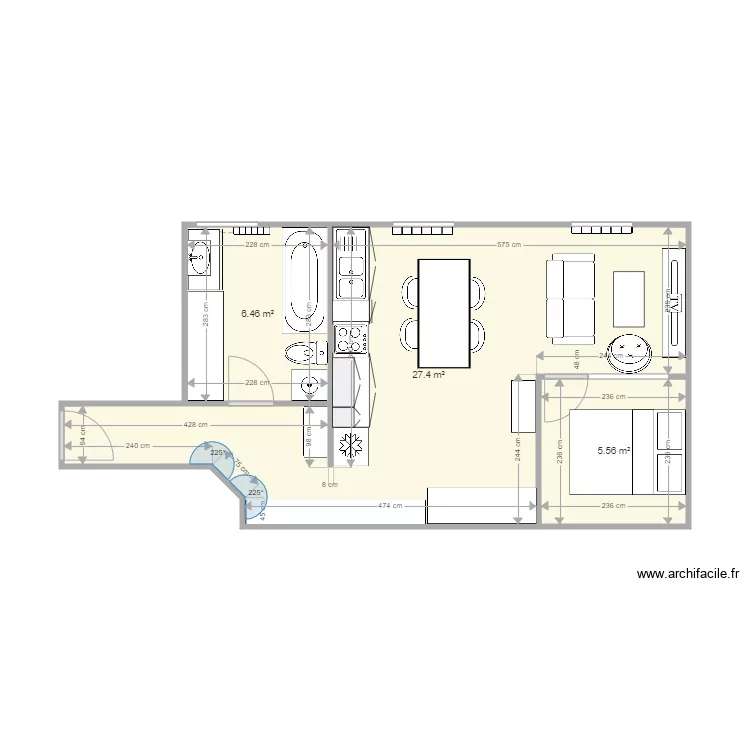 Appt Marianne 5. Plan de 