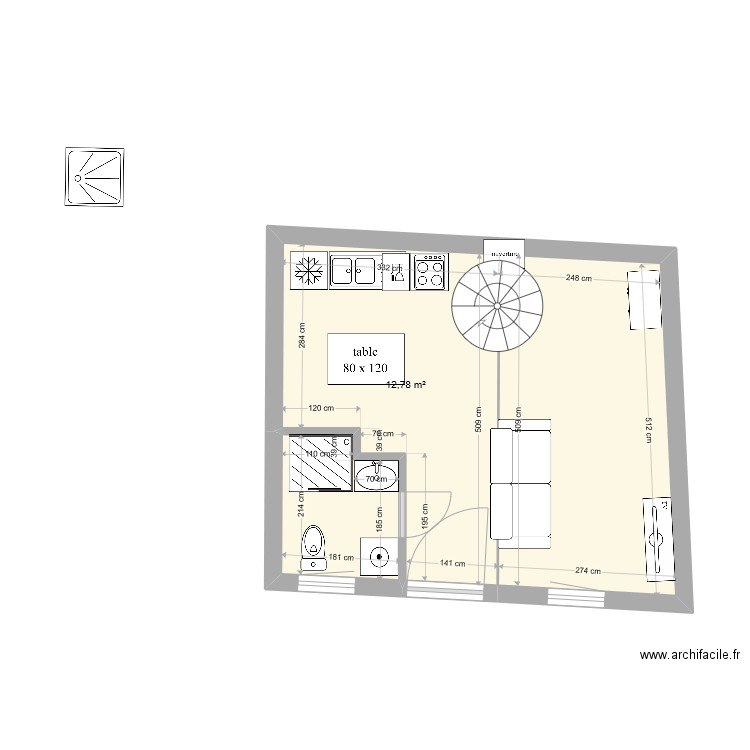 gi2. Plan de 0 pièce et 0 m2