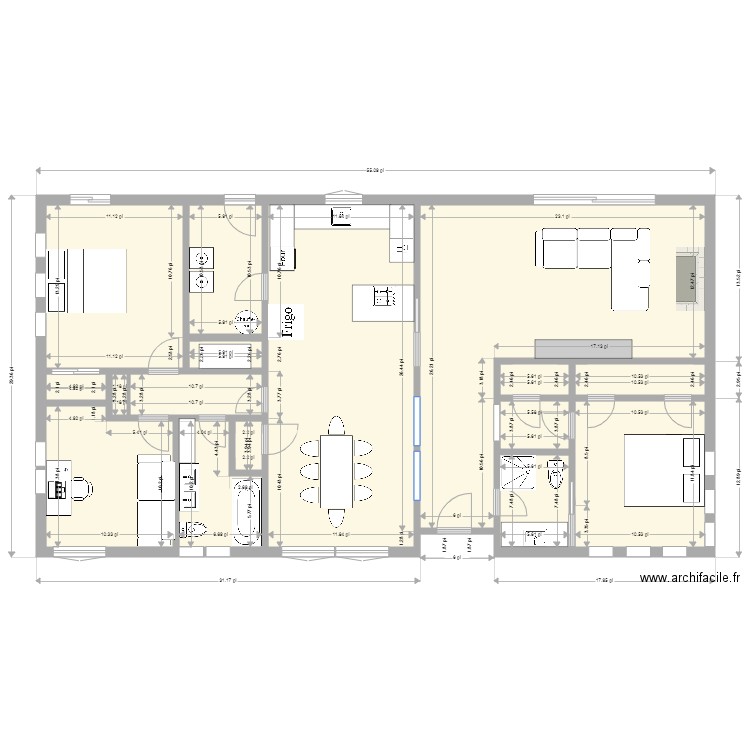 Genevieve. Plan de 0 pièce et 0 m2