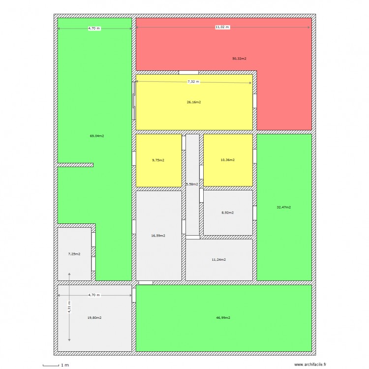 duparc. Plan de 0 pièce et 0 m2