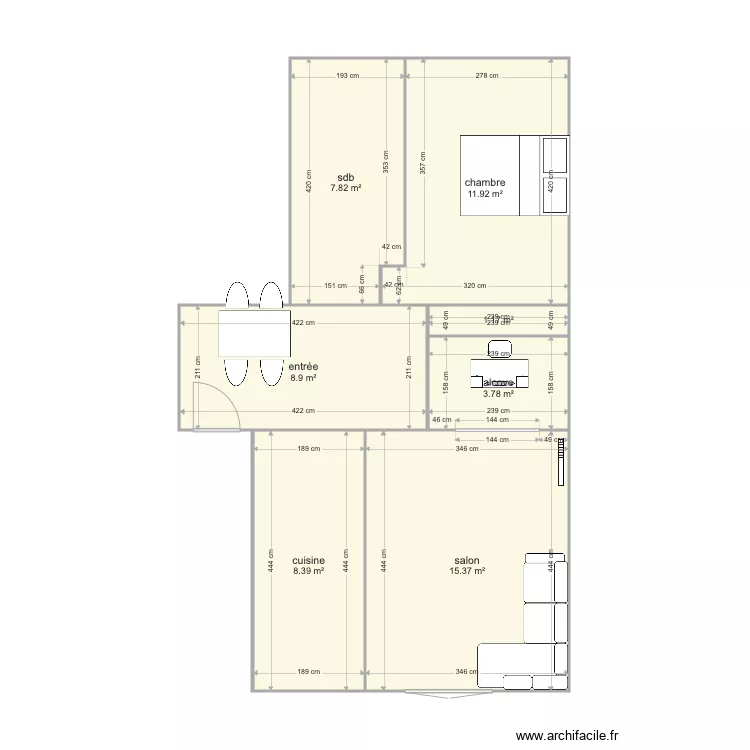 boulet barbe. Plan de 