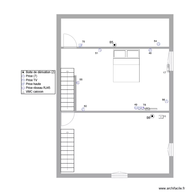 channel log 2Etage pc. Plan de 