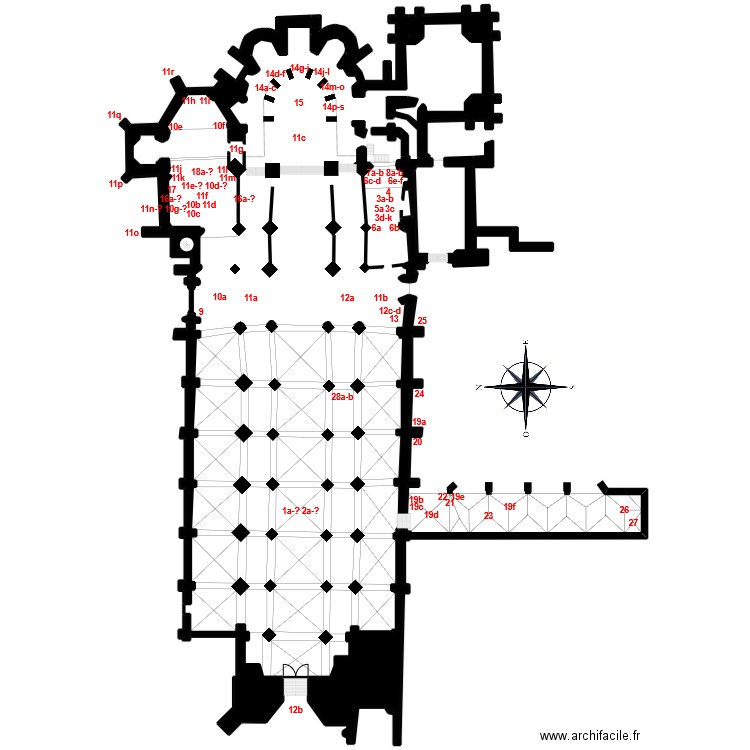 Souvigny. Plan de 0 pièce et 0 m2