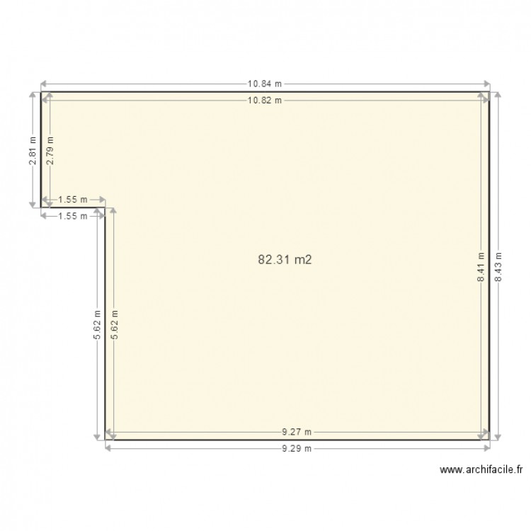 Mon rêve. Plan de 0 pièce et 0 m2