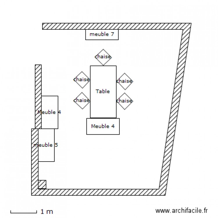 Cuisine. Plan de 0 pièce et 0 m2