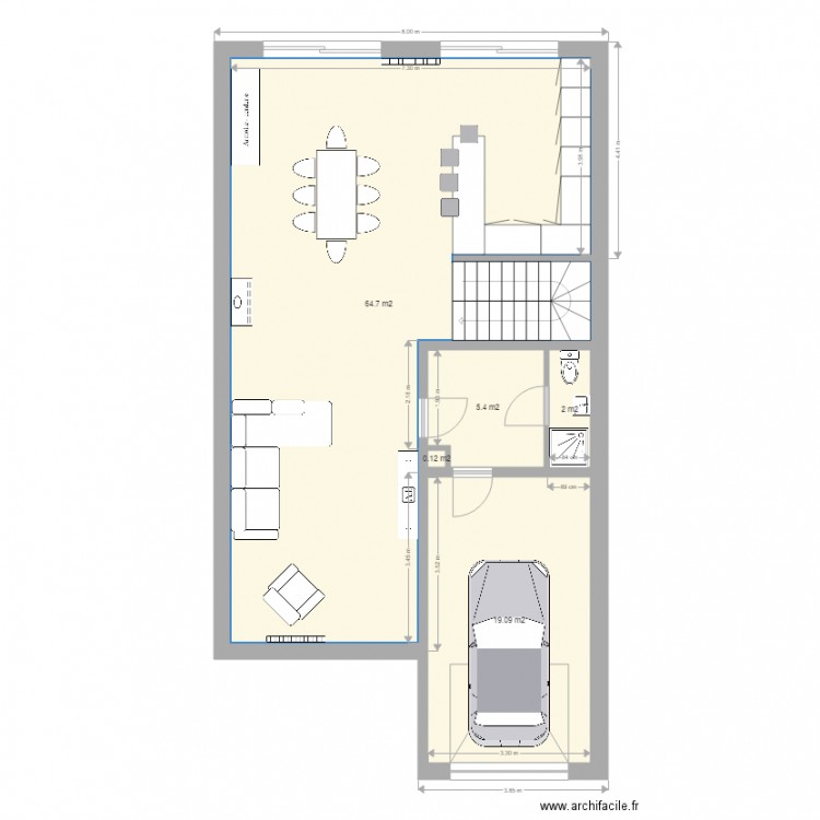 far maison 4. Plan de 0 pièce et 0 m2