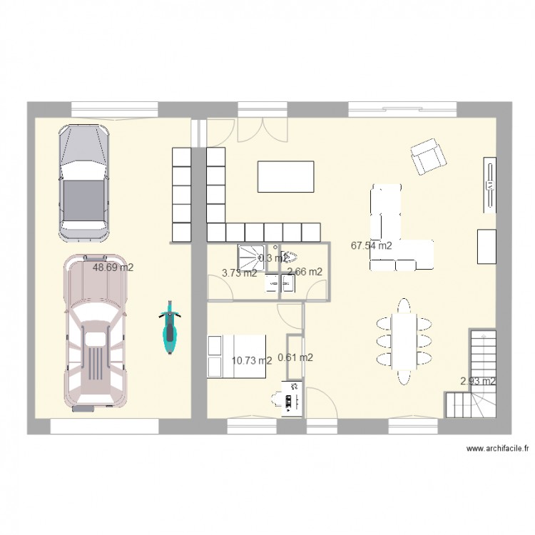 CANBON APD RDC. Plan de 0 pièce et 0 m2