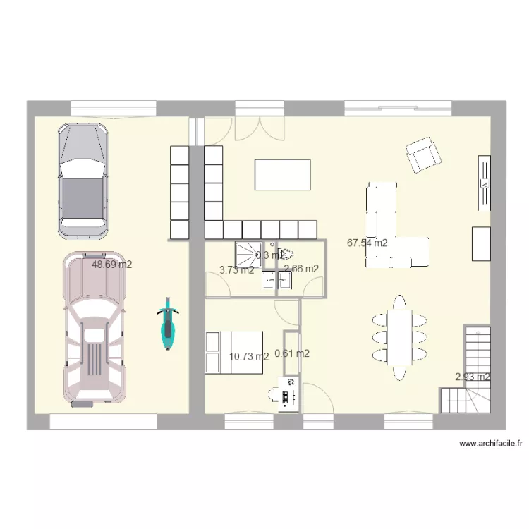 CANBON APD RDC. Plan de 