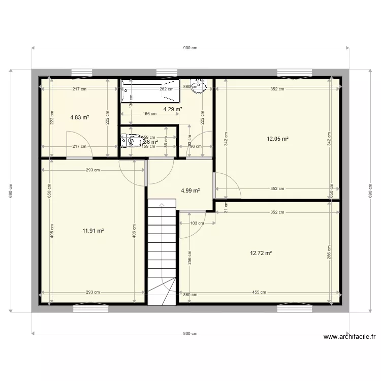 Egouy étage. Plan de Egouy étage. Plan de