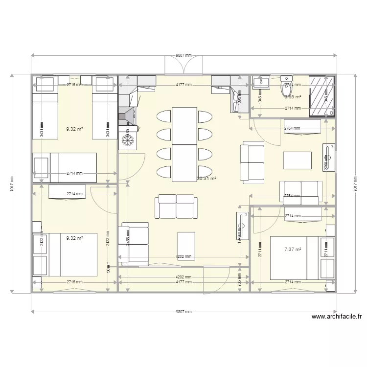 MODELE HERAULT AGENCEMENT. Plan de MODELE HERAULT AGENCEMENT. Plan de