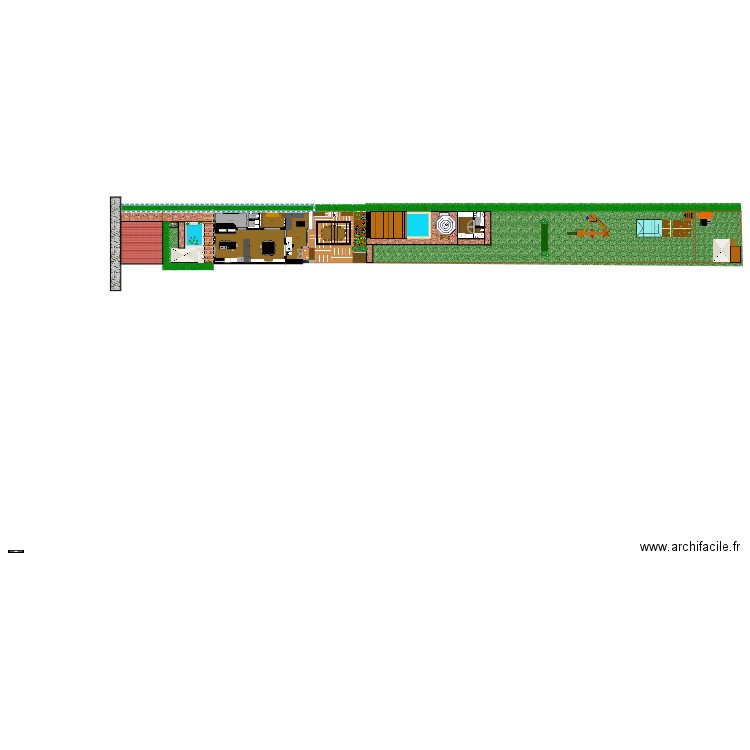 maison mo. Plan de 25 pièces et 249 m2